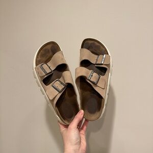 Papilla x Birkenstock platform sandals